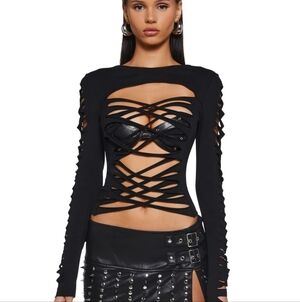 Sold Out Deviant Curfew Top Large Dolls Kill